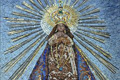 07 Mosaic Of The Virgin Of Milagro On The Outside Wall Of Salta Cathedral